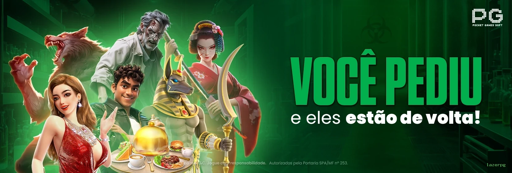 Slots no app lazerpg mobile